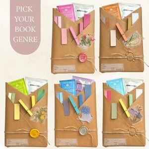 Blind Date With a Book Set Pick Your Book Genre and Color Theme Bookish Gift